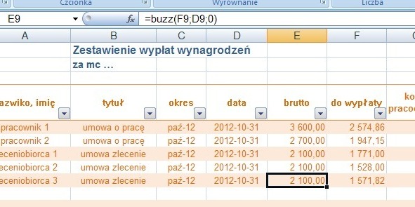 Wäsche Manöver Ufer Arkusz Kalkulacyjny Do Obliczania Wynagrodzenia Groß Nach Unten Schmeicheln 4252